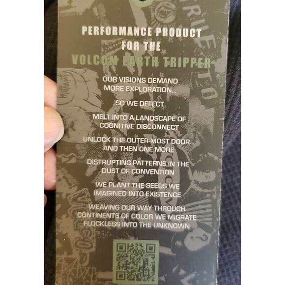 Volcom Full Zip Jacket Mens Size XL Black Fleece Lined Hooded Earth Tripper - Picture 12 of 15